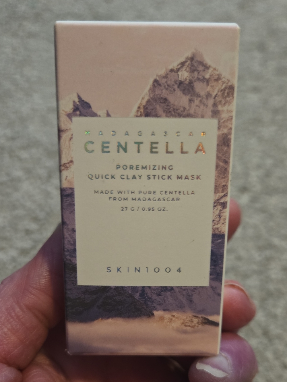 BNIB SKIN1004 Madagascar Centella Poremizing Quick clay stick mask. Full size.